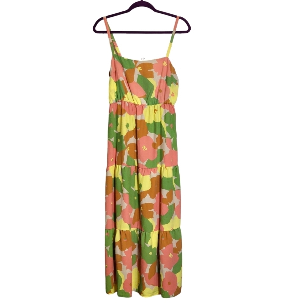 Anthropologie Social Standard by Sanctuary Floral Collage Get-Away Maxi Dress - Picture 4 of 12
